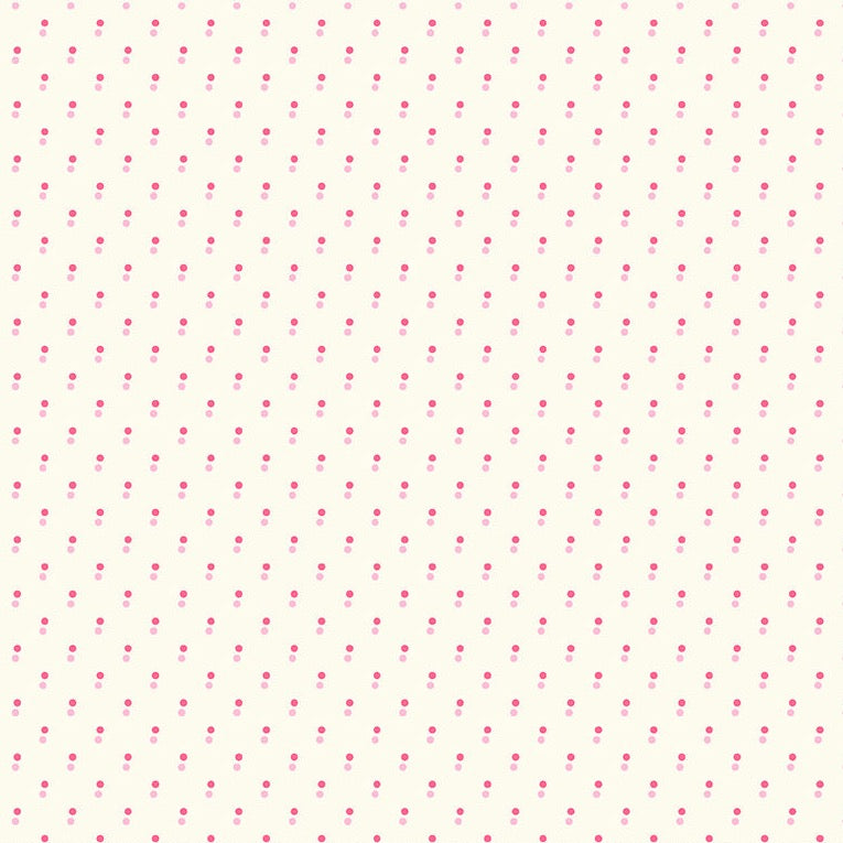 Bonny - Double Dot - Pink - Denyse Schmidt - Windham Fabrics - 1/2 Yard