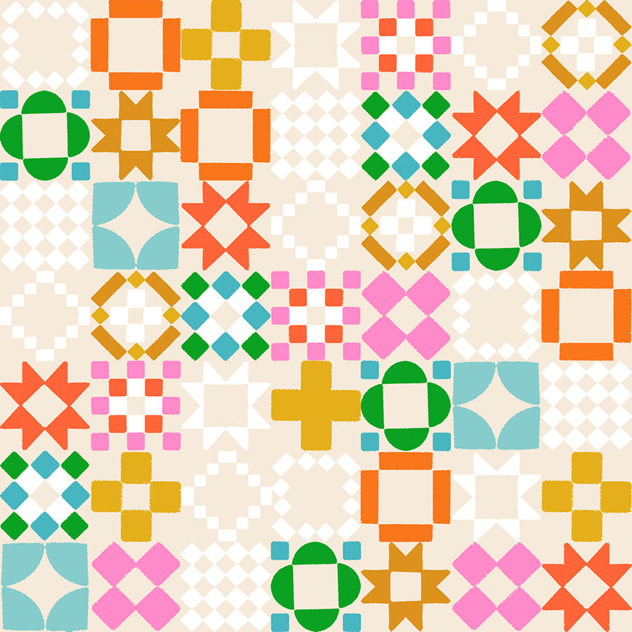 1-800-Notions - Quilty as Charged - Ruby Star Society - Moda Fabrics - 1/2 yd