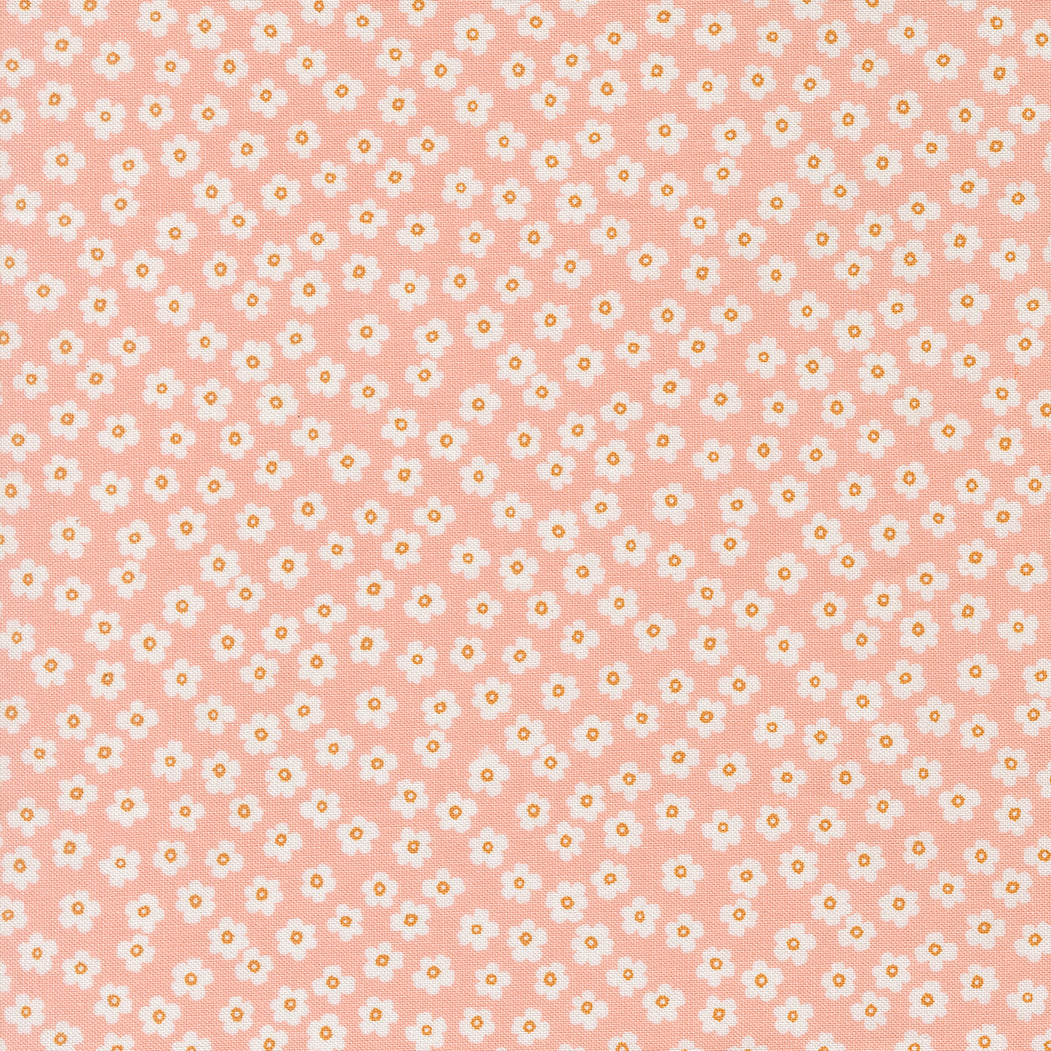 True to Hue - Blush small flower - Alli K Designs - Moda Fabrics - 1/2 yd
