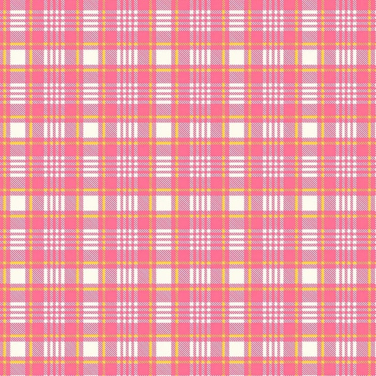 Bonny - Lunch Box Plaid - Pink - Denyse Schmidt - Windham Fabrics