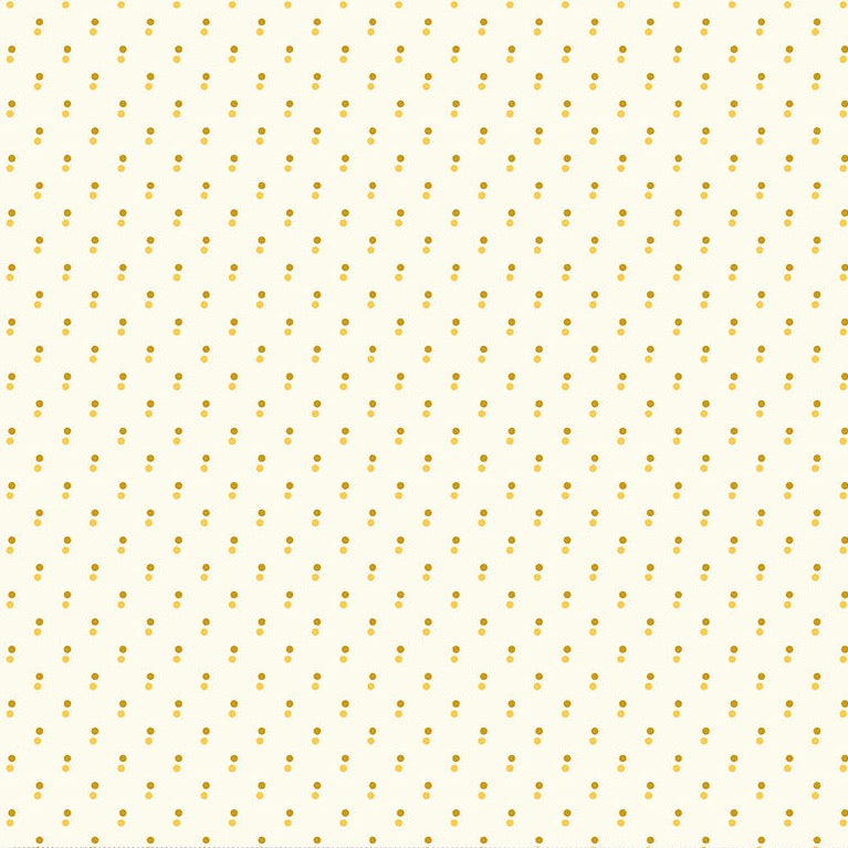 Bonny - Double Dot - Ochre - Denyse Schmidt - Windham Fabrics - 1/2 Yard