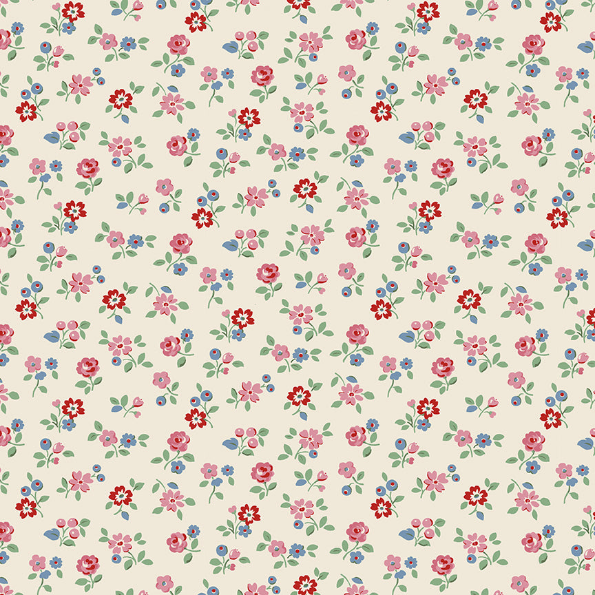 Arlington Ditsy - Cream - Signature Collection - Cath Kidston - Riley Blake - 1/2 yd