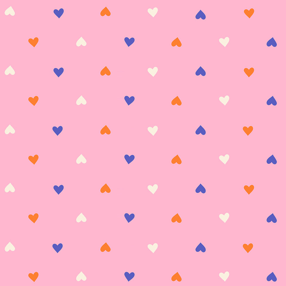 Best Day Ever - Posy Hearts - Melody Miller - Ruby Star Society - 1/2 yd