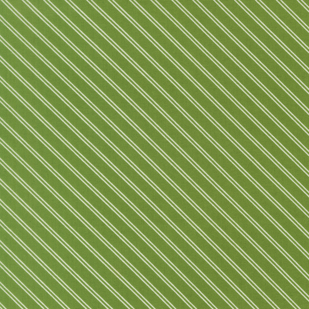 Bloomsberry - Stripe - Green - Camille Roskelley - Moda Fabrics - 1/2 yd