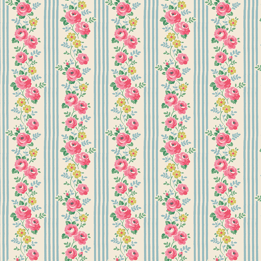 Blue Stripe - Signature Collection - Cath Kidston - Riley Blake - 1/2 yd