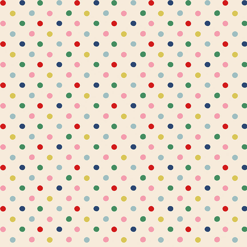 Multi Button Dot - Signature Collection - Cath Kidston - Riley Blake - 1/2 yd