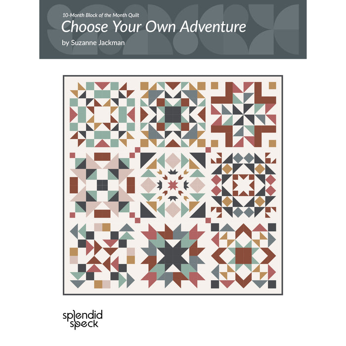 Choose Your Own Adventure - Block of the Month Quilt Pattern