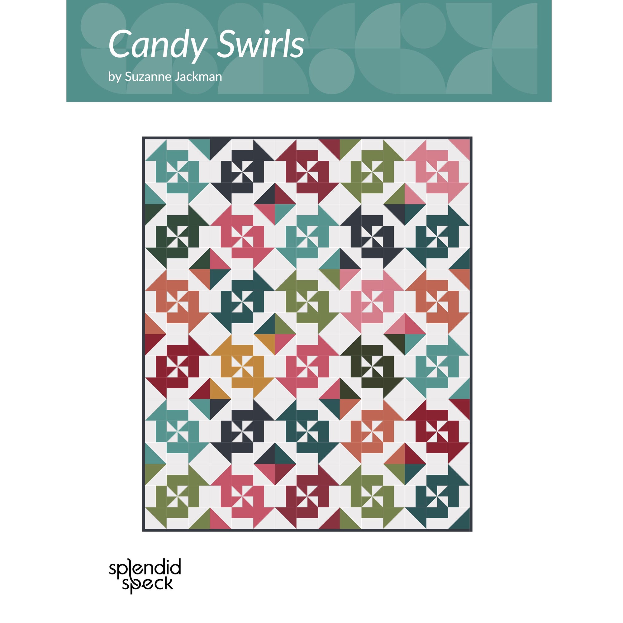 Swirl Geometry Paper.pdf Candy Swirls - Quilt Pattern - PDF