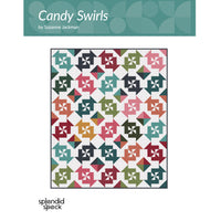 Candy Swirls - Quilt Pattern - PDF