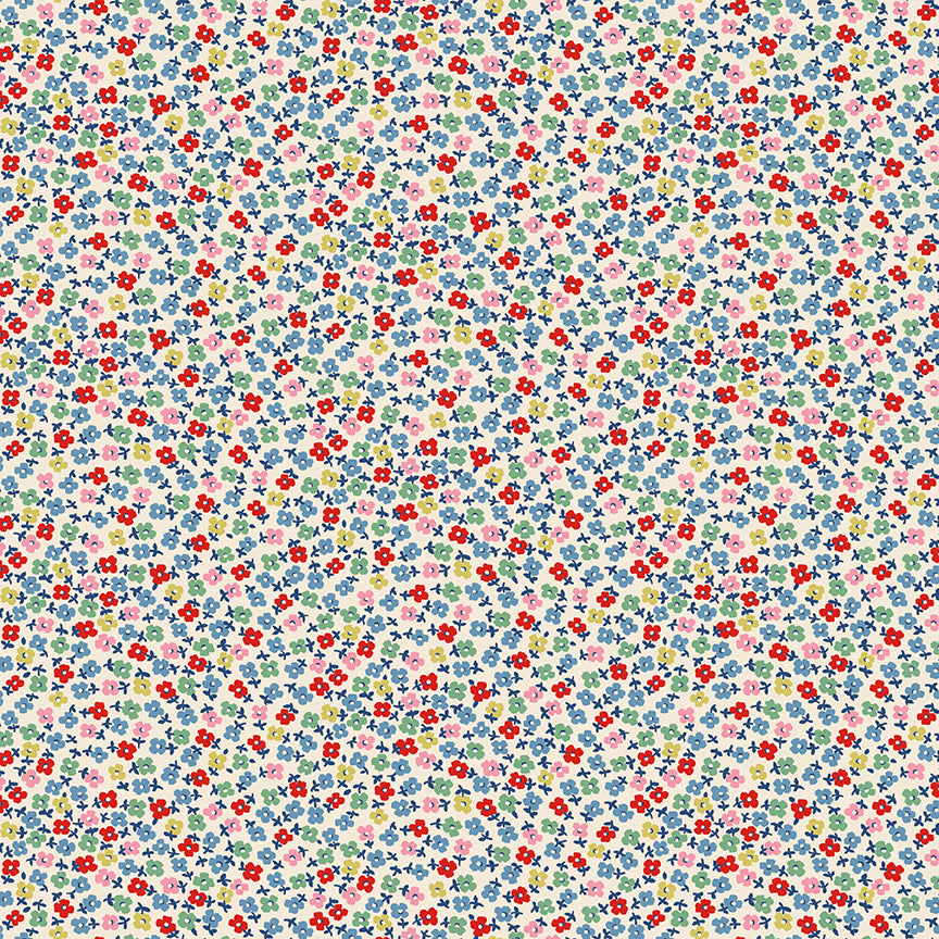 Cream Teeny - Signature Collection - Cath Kidston - Riley Blake - 1/2 yd