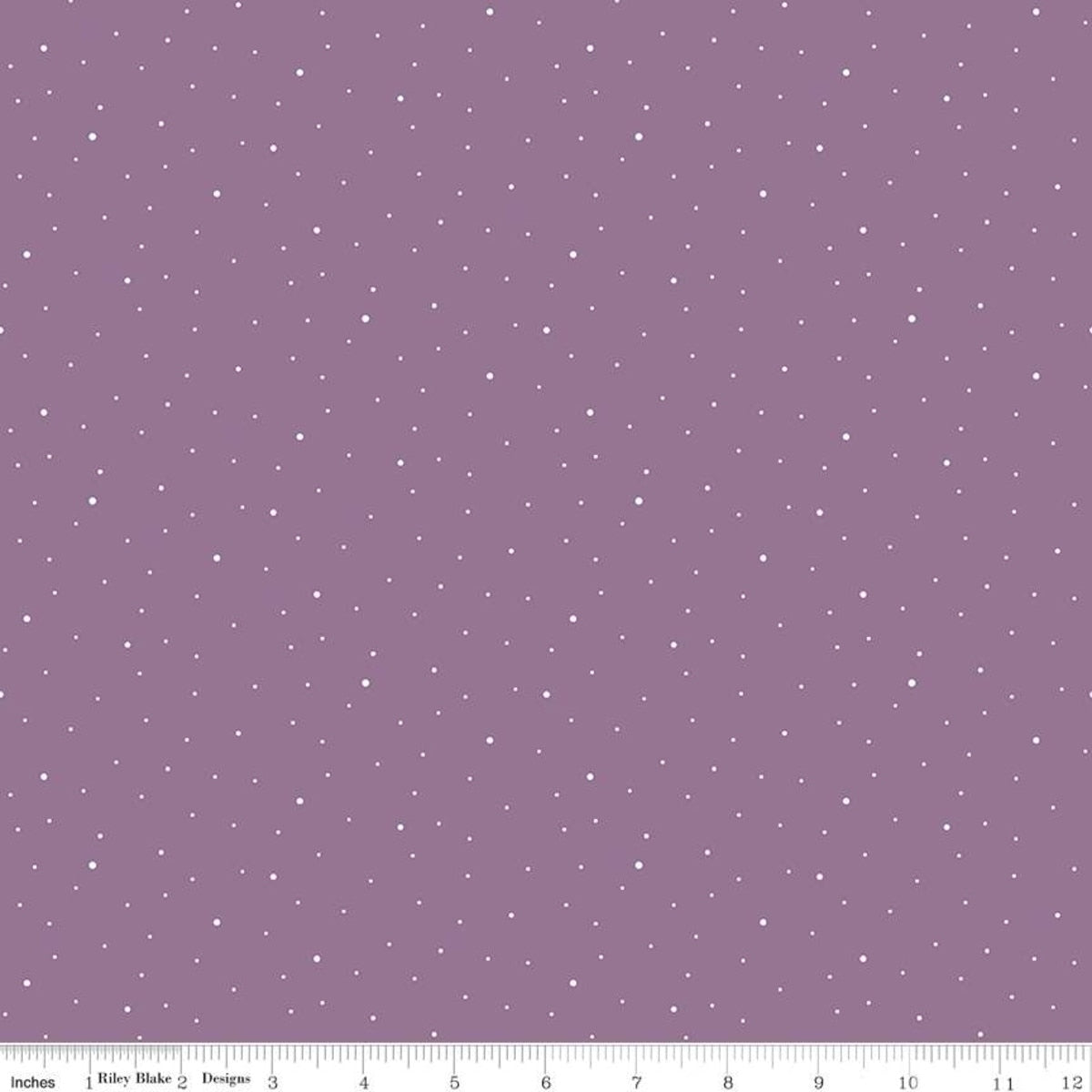 Dapple Dot - Lilac - Riley Blake - 1/2 yd