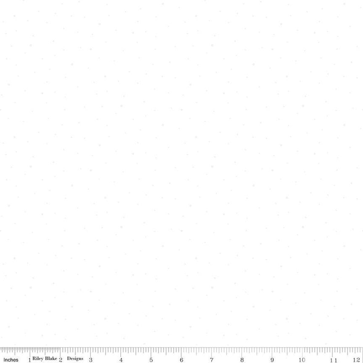 Dapple Dot - Tone on Tone - White - Riley Blake - 1/2 yd