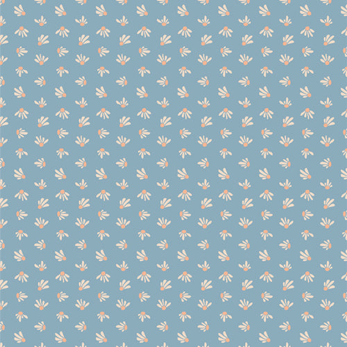 Coneflower Cerulean - Evolve - Suzy Quilts - Art Gallery Fabrics - 1/2 yard
