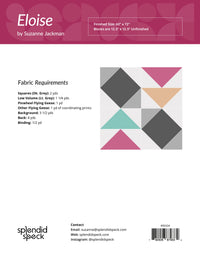 Eloise - Quilt Pattern Back - PDF