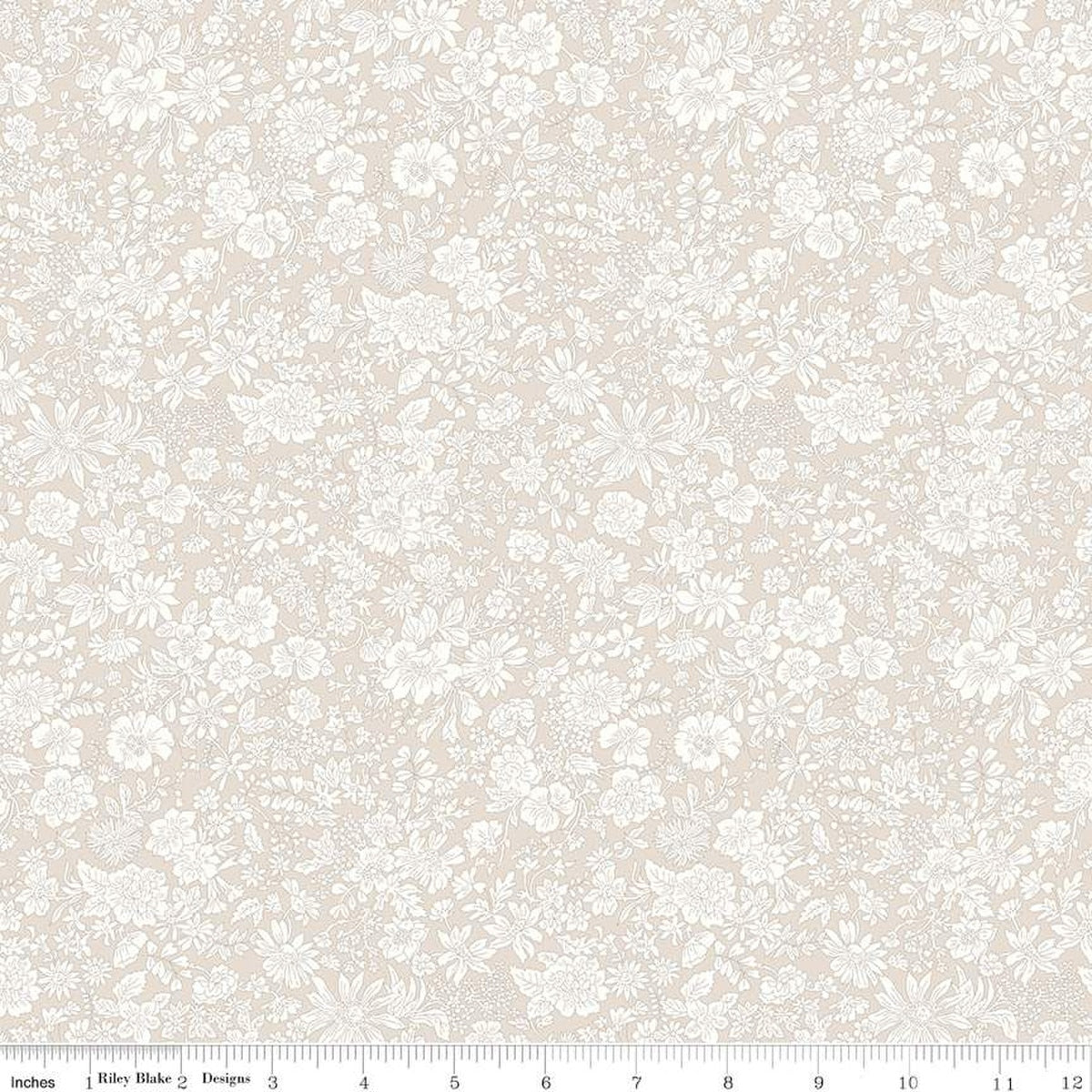 Emily Belle - Liberty - Parchment - Riley Blake - 1/2 yd