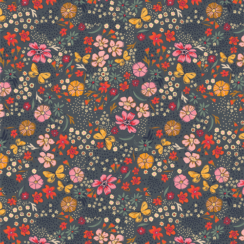 Floral Abundance Shade - Evolve - Suzy Quilts - Art Gallery Fabrics - 1/2 yard