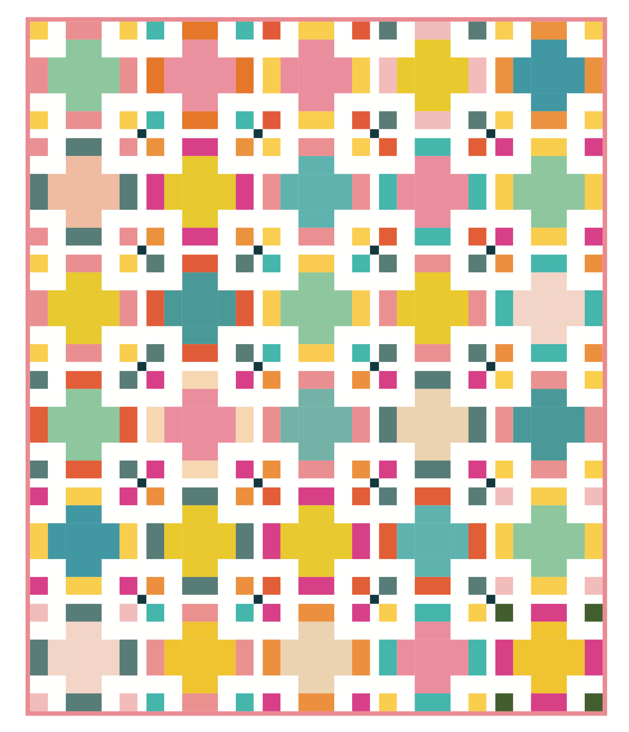 Frankie - Quilt Pattern - Fat Quarter Pattern - PDF