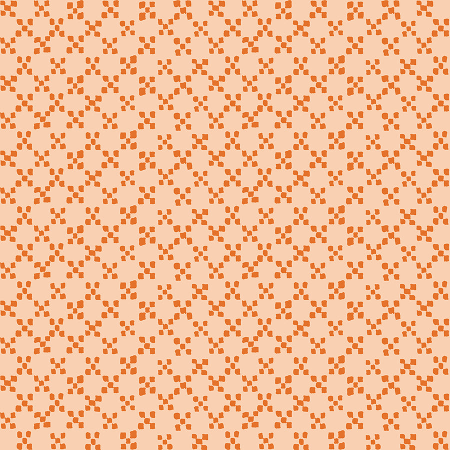Geometry - Creamsicle Tiles - Ruby Star Society - Moda Fabrics - 1/2 yd