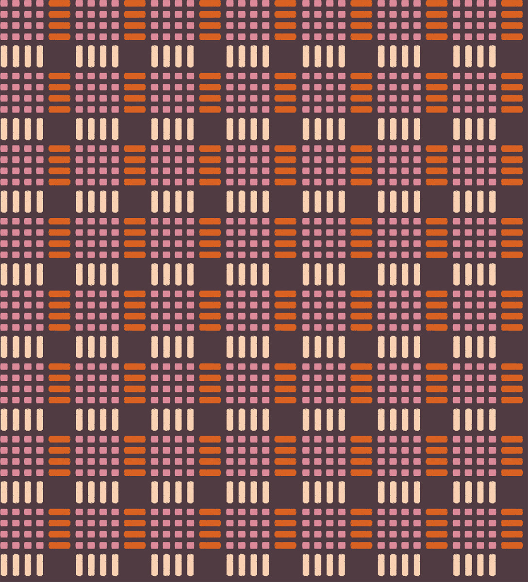 Geometry - Eggplant Parallel - Ruby Star Society - Moda Fabrics -1/2 yd