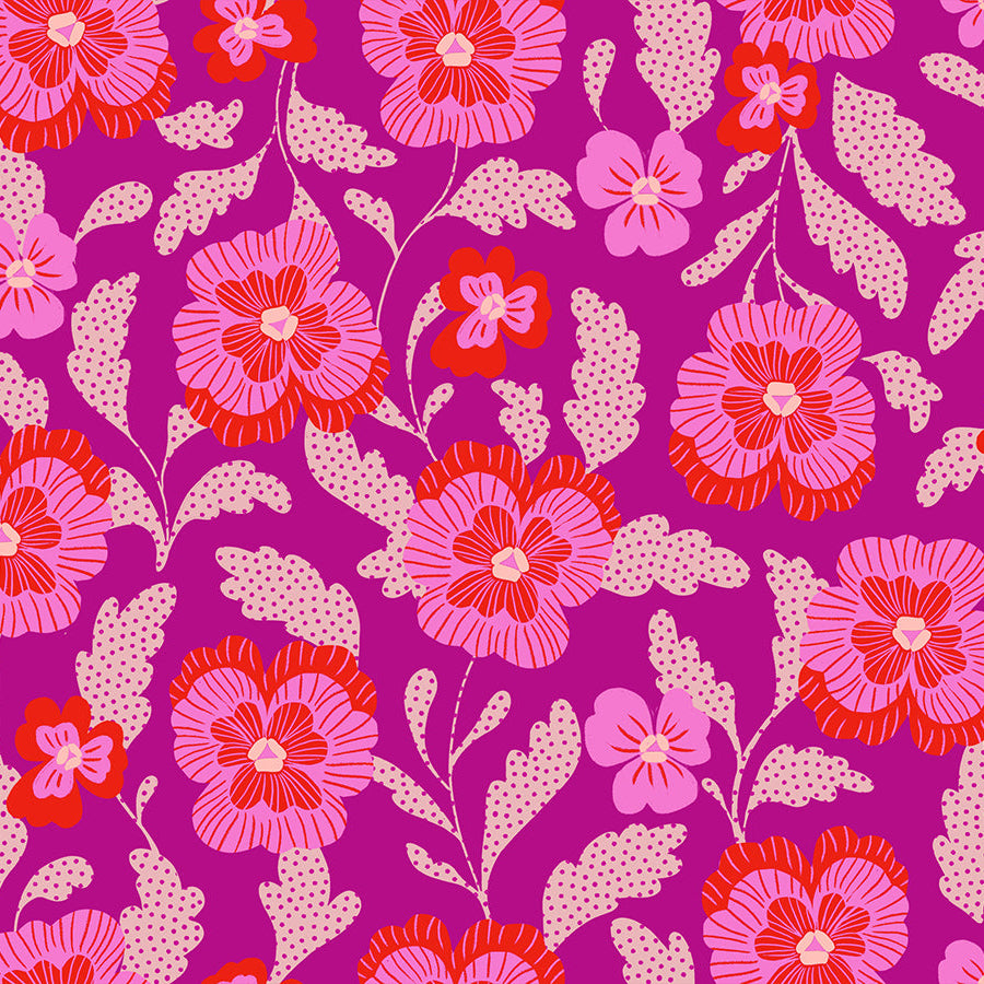 Hello Alice - Berry Violets - Sarah Watts - Ruby Star Society - Moda - 1/2 yd