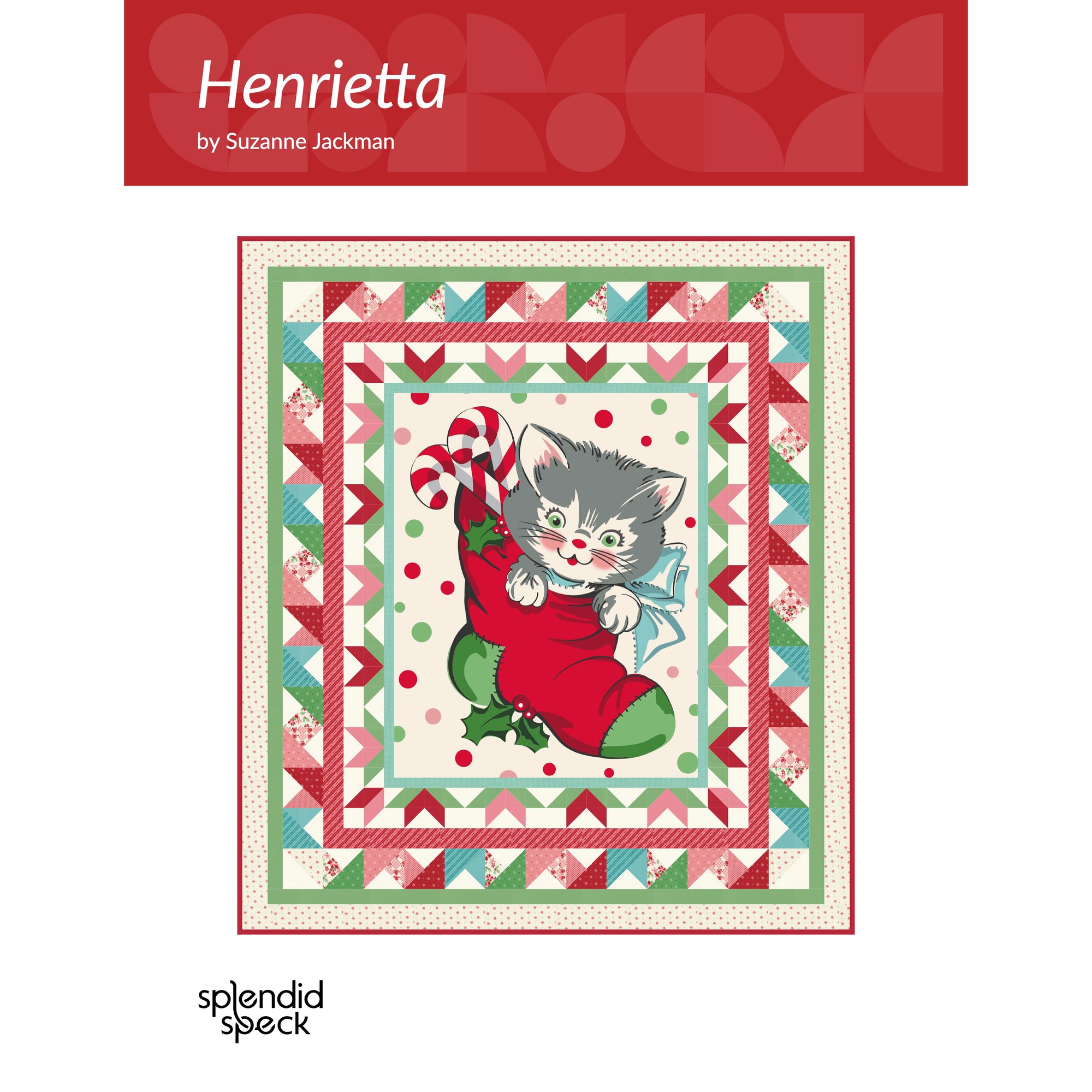 Henrietta - Kitty Christmas by Urban Chiks - Quilt Pattern - PAPER