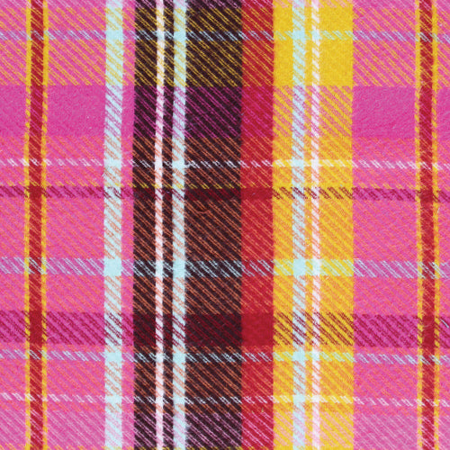 Highlands Flannel - Meadow Plaid Flowerbed - Art gallery Fabrics - 1/2 yd