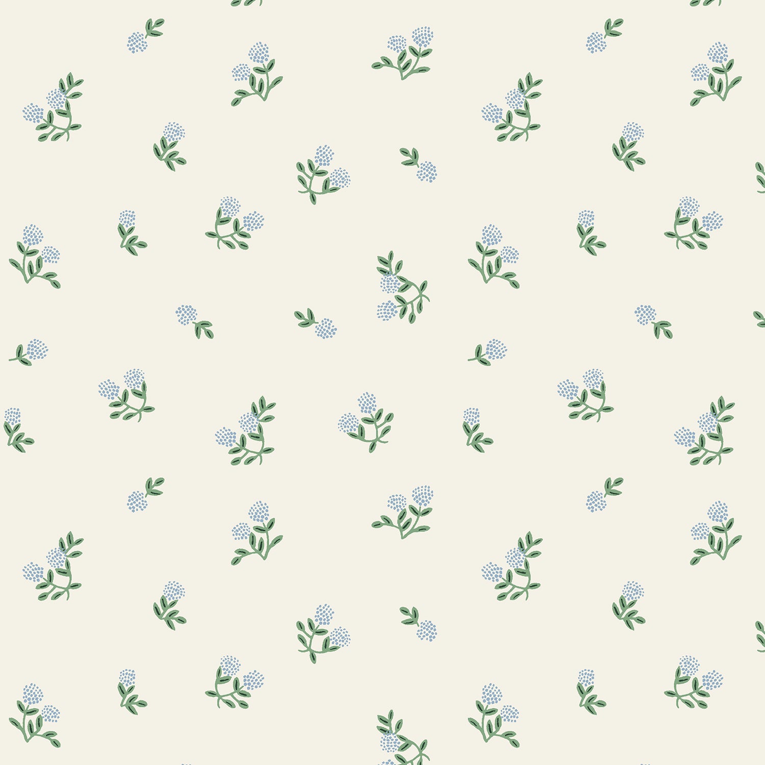 Home Sweet Home - Ditsy Hydrangea - Cream - Rifle Paper Co. - RJR - 1/2 yd