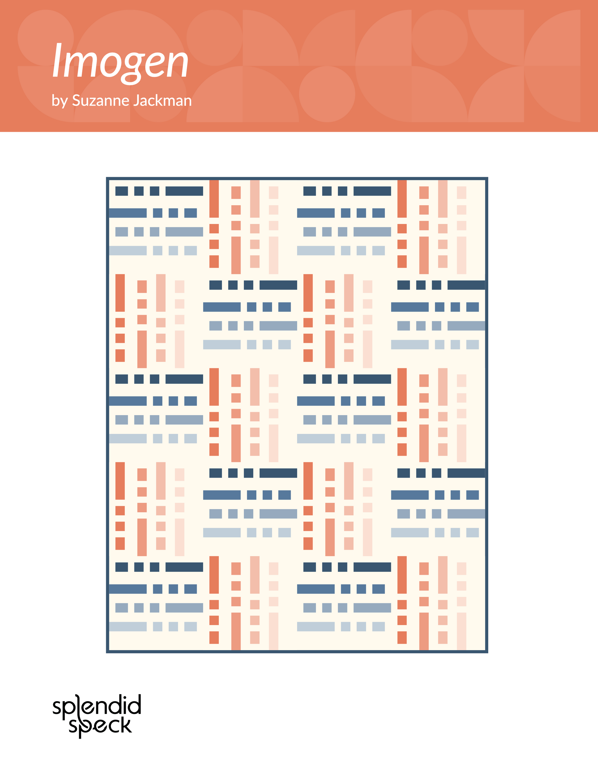 Imogen - Quilt Pattern - Fat Quarter Friendly - PDF