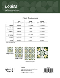 Louisa - Quilt Pattern Back - PDF