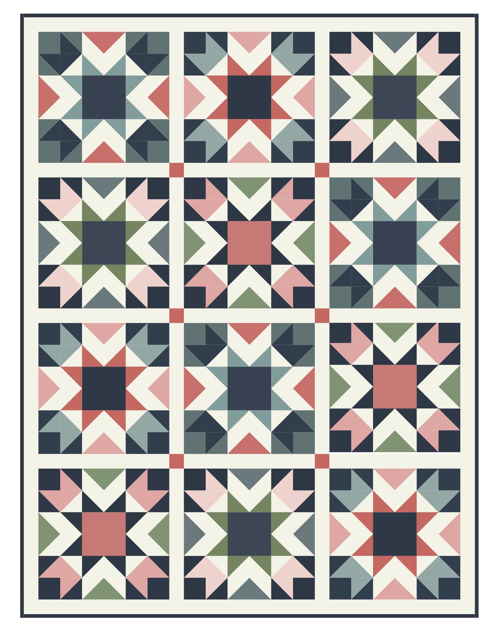 Louisa - Quilt Pattern - PDF