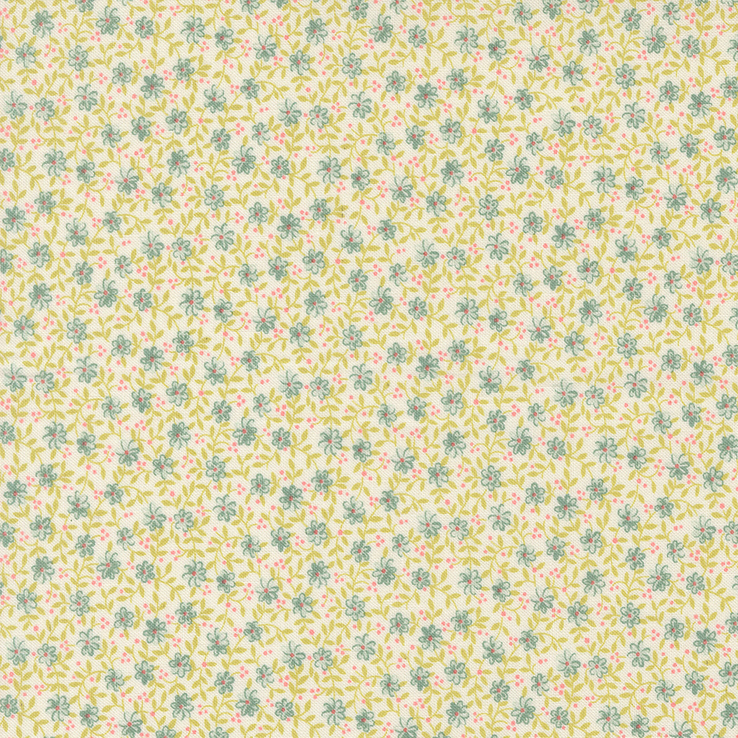 Lyda Rose - Wild Rose - Porcelain Sky - Bunny Hill Designs - Moda Fabrics - 1/2 yd