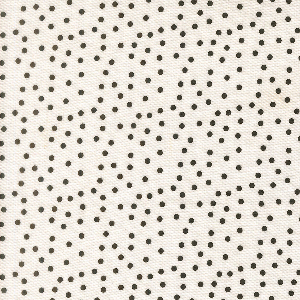 Makers Delight - White Black - Chrissy Lux - Moda Fabrics - 1/2 yd