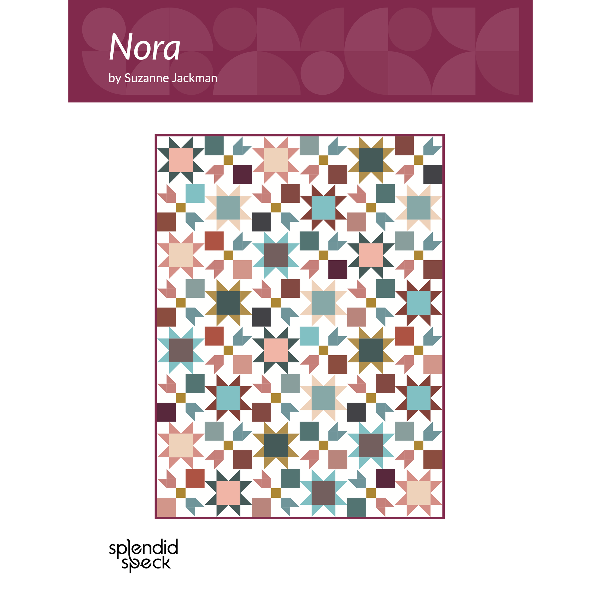 Nora - Quilt Pattern - PAPER