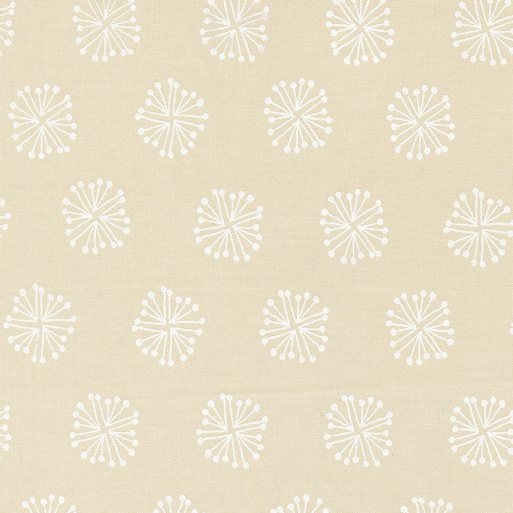 Peachy - Eggshell - The Big Bang in Eggshell - Jessica Rose - Moda Fabrics - 1/2 yd