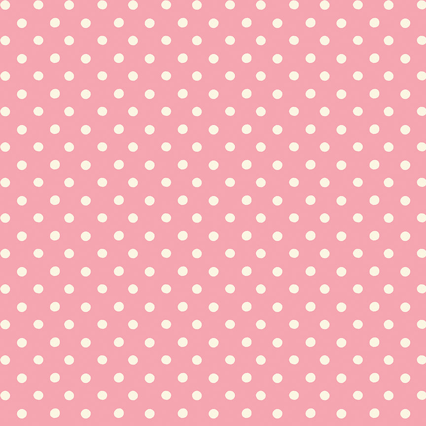 Pink Button Dot - Signature Collection - Cath Kidston - Riley Blake - 1/2 yd