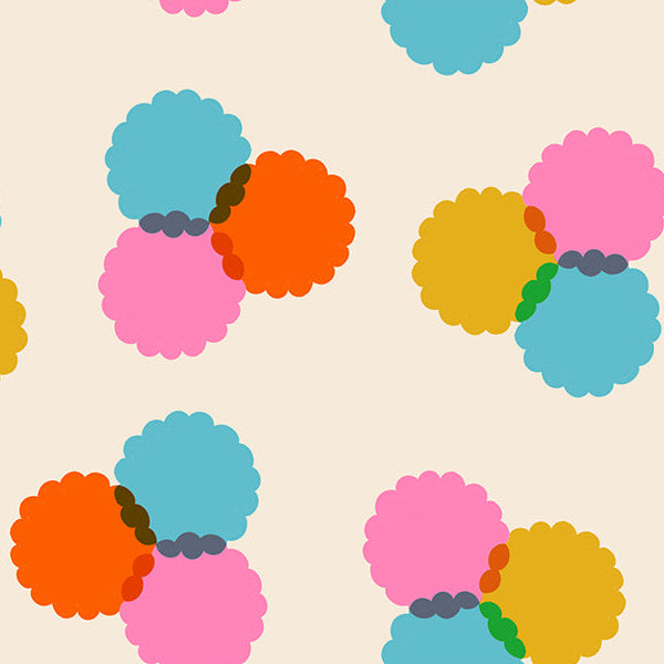 Puffs - Natural - Sparkle Mart - Melody Miller - Ruby Star Society - Moda - 1/2 yd