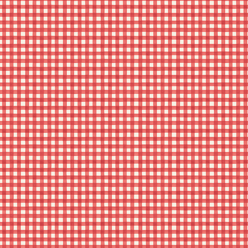 Red Gingham - Signature Collection - Cath Kidston - Riley Blake - 1/2 yd