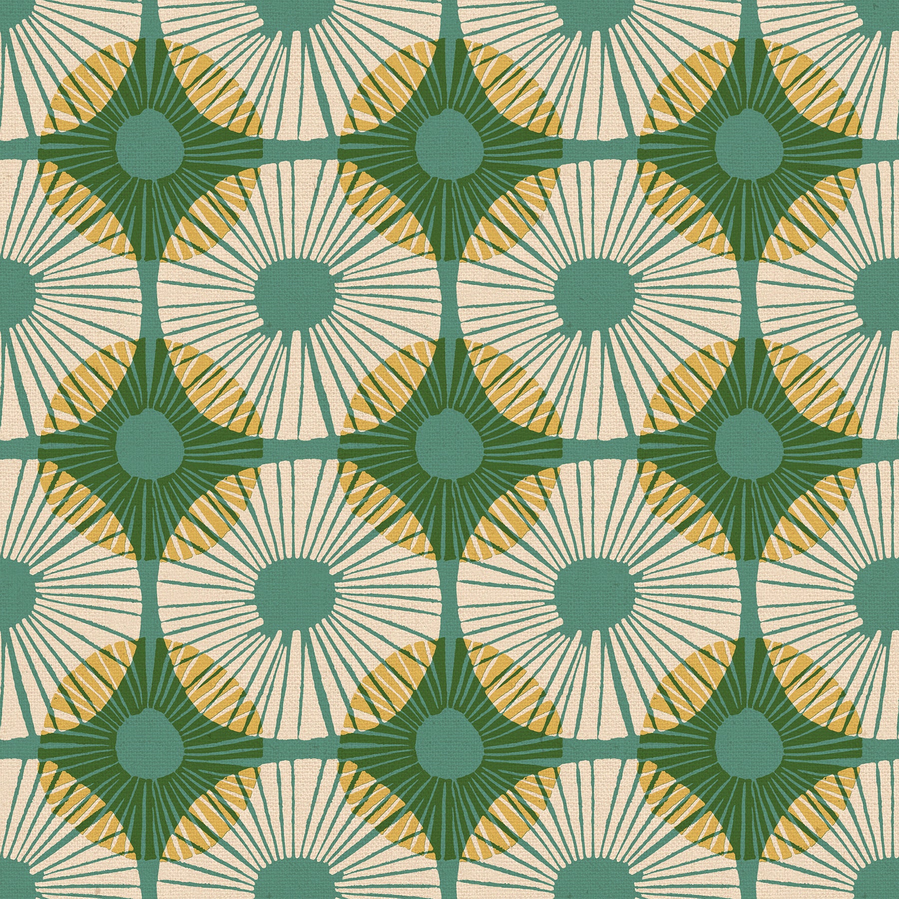 Reimagined Landscapes - Watercress Canvas - Jen Hewett - Ruby Star Society - 1/2 yd