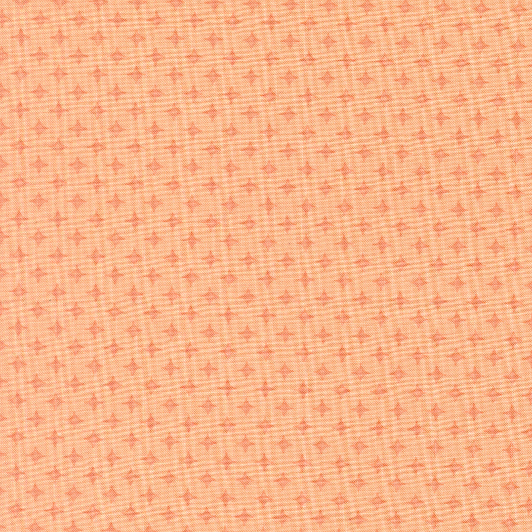 Scenery Diamonds - Cantaloupe - Elizabeth Hartman - Moda Fabrics - 1/2 yd