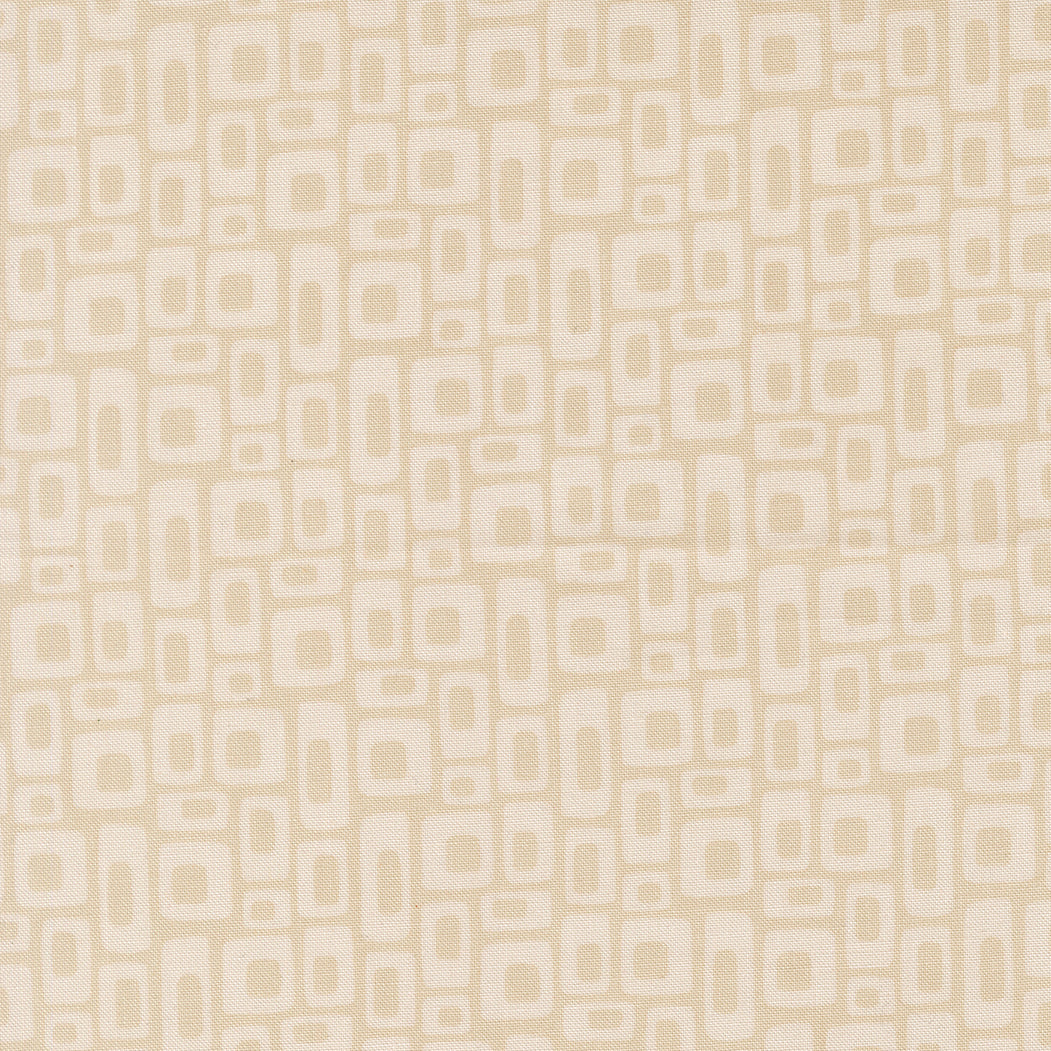 Scenery Marshmallow - Stone - Elizabeth Hartman - Moda Fabrics - 1/2 yd
