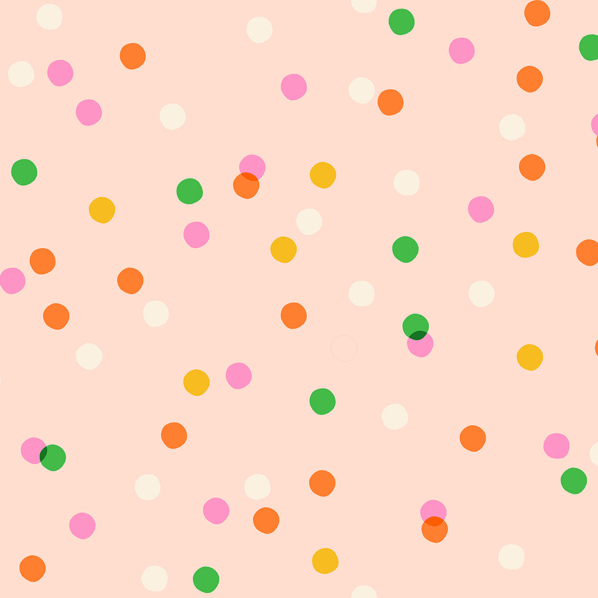 Spritz - Peach - Sparkle Mart - Melody Miller - Ruby Society - Moda - 1/2 yd