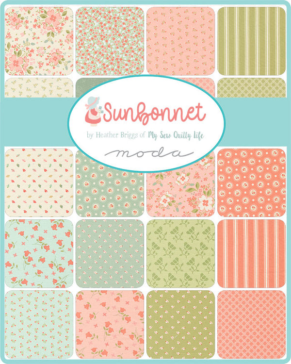 Sunbonnet - My Sew Quilty Life - Layer Cake - Moda Fabrics - Precut