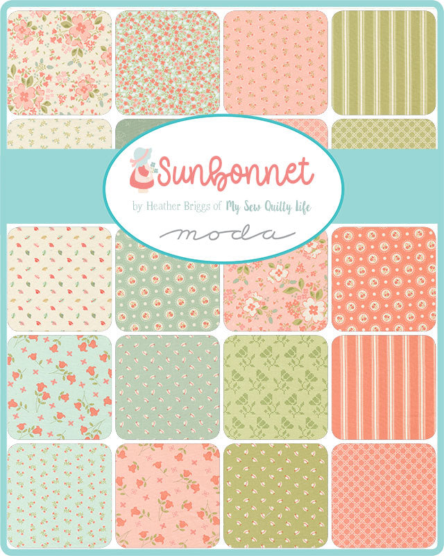 Sunbonnet - My Sew Quilty Life - Layer Cake - Moda Fabrics - Precut
