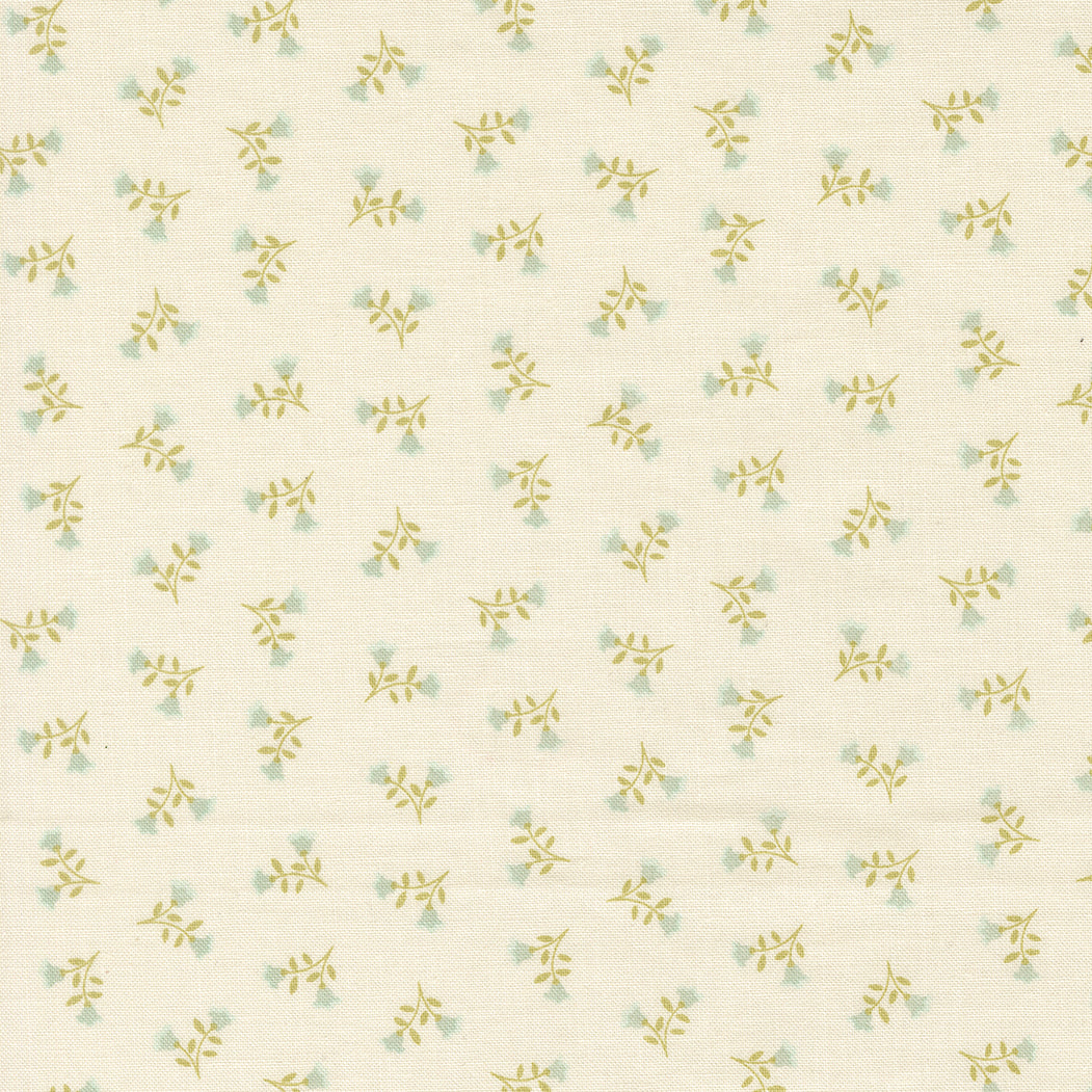 Sunbonnet - Porcelain Tossed Petals - My Sew Quilty Life - Moda Fabrics - 1/2 yd