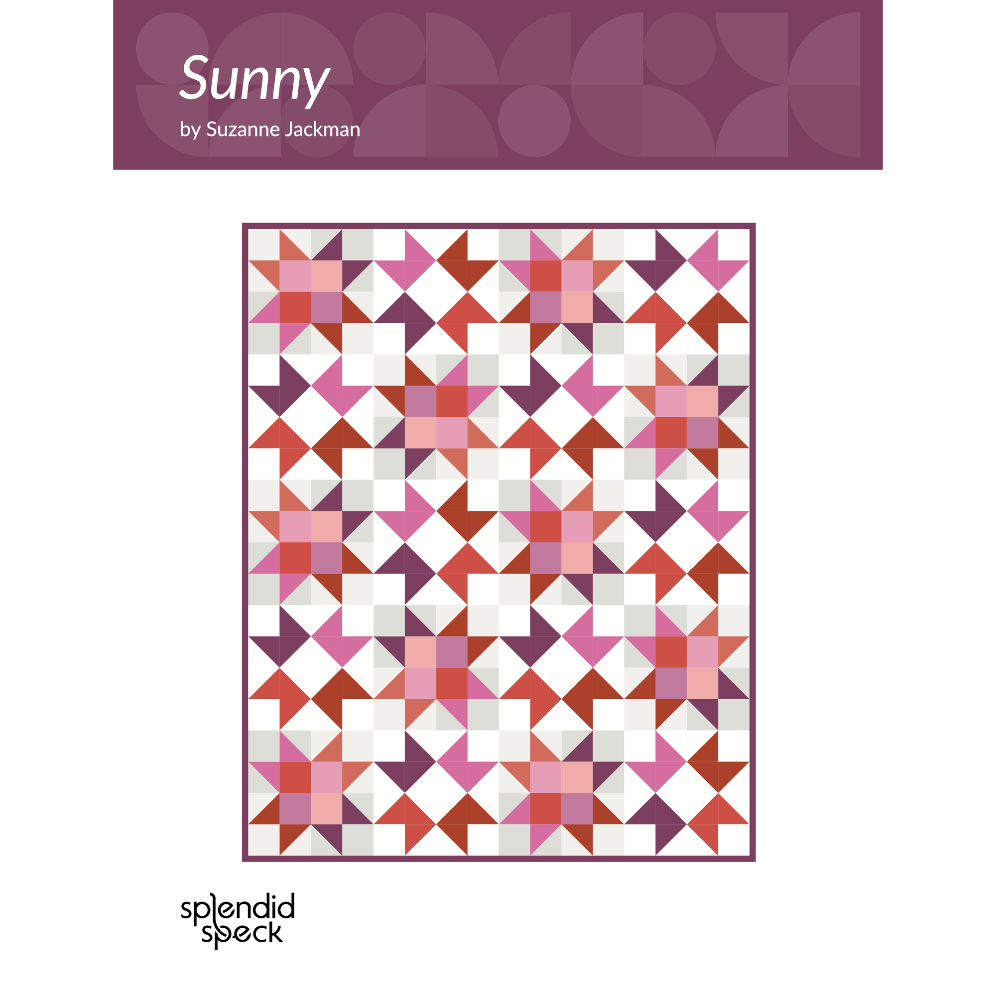Sunny Pattern Sunny - Quilt Pattern - PDF