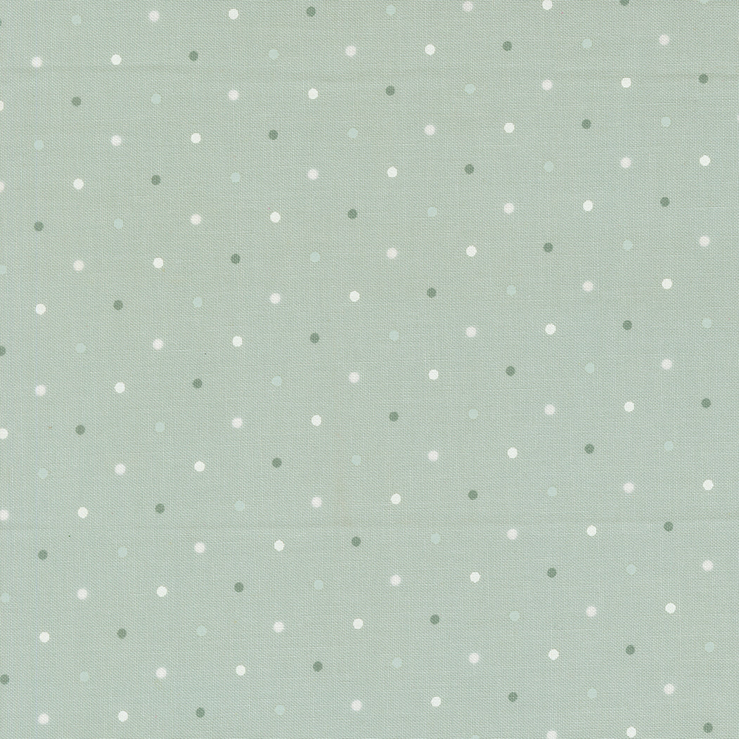 True Love - Magic Dot Robin Egg - Lella Boutique - Moda Fabrics - 1/2 yd