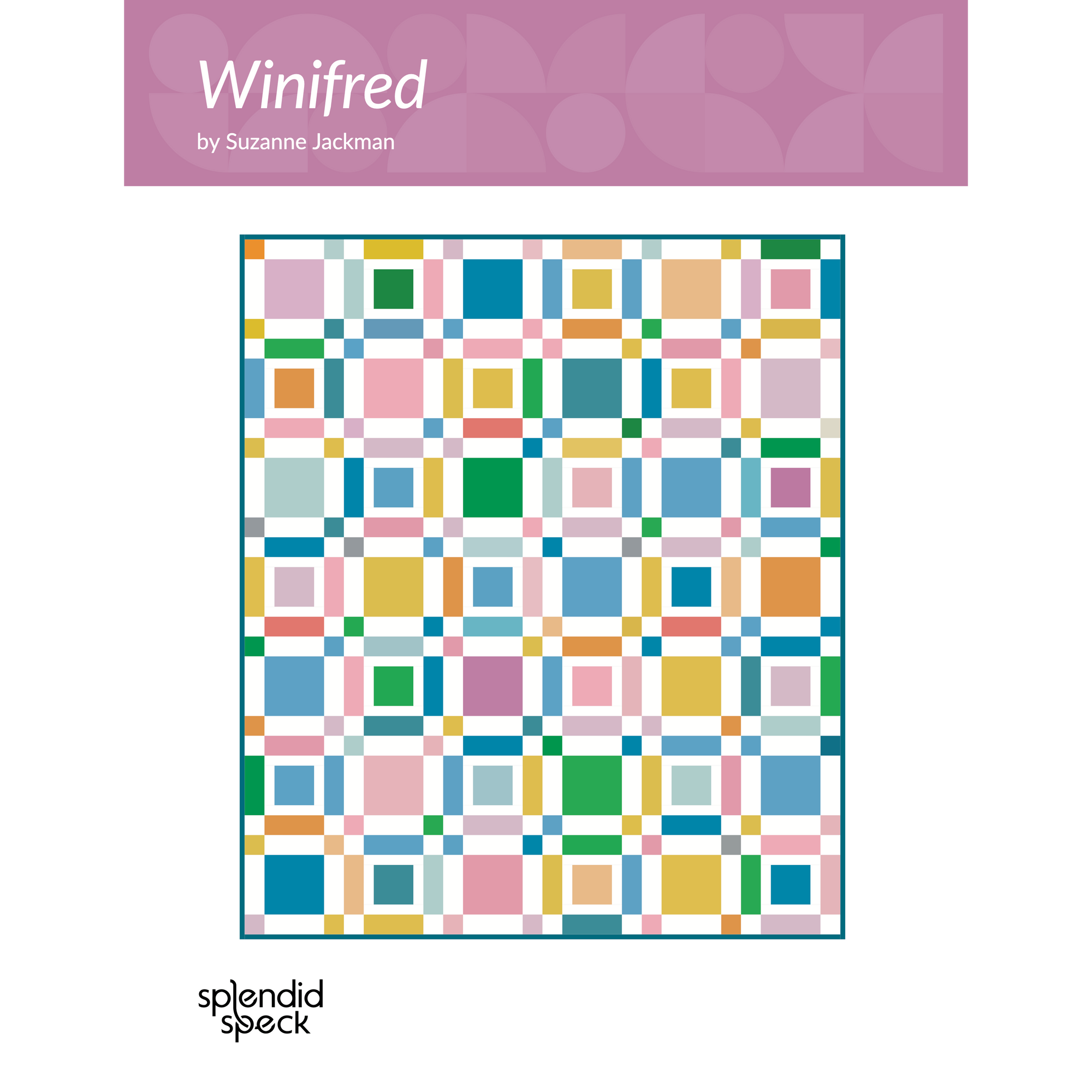 Winifred - Quilt Pattern - Layer Cake Pattern - PDF