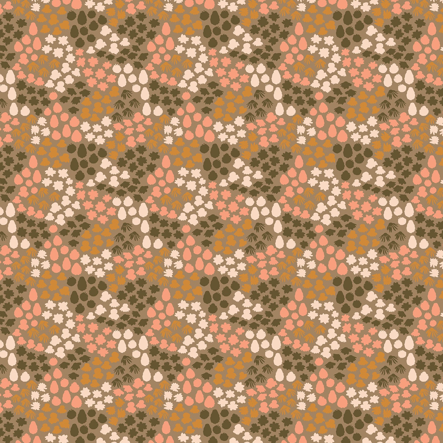 Fall Enchantment - Khaki - Ateller Danielle - Cotton + Steel - RJR - 1/2 yd